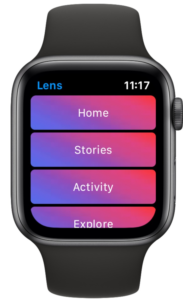 AppleWatch専用のインスタアプリ「Lens For IG」！特徴や使い方を解説！
